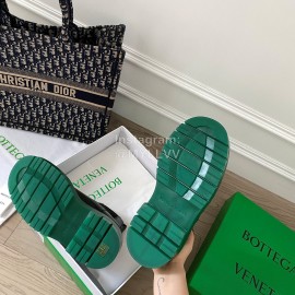 Bottega Veneta Fashion Thick Soled Leather Martin Boots For Women Black