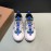 Burberry Fashion Mesh Union Sneakers For Men Blue