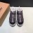 Burberry Fashion Mesh Union Sneakers For Men Dark Gray