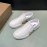 Burberry Cowhide Canvas Leisure Sneakers For Men White
