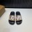 Burberry Vintage Letter Plaid Summer Slippers For Men And Women