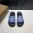 Burberry Vintage Plaid Summer Slippers For Men And Women Blue