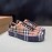 Burberry New Calfskin Lace Up Sneakers For Men