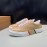 Burberry New Calfskin Lace Up Sneakers For Men Khaki
