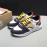 Burberry Vintage Leather Velcro Lace Up Sneakers For Men
