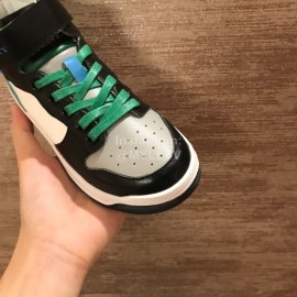Burberry Fashion Thick Soles Sneakers For Kids Gray