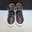 Buscemi Classic Calf Leather High Top Sneakers For Men