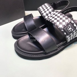 Bottega Veneta Plaid Calf Leather Scandals For Men