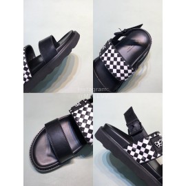 Bottega Veneta Plaid Calf Leather Scandals For Men