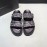 Bottega Veneta Black Woven Cowhide Slippers For Men