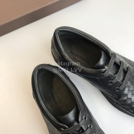 Bottega Veneta Woven Calf Leather Casual Shoes For Men 