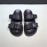 Bottega Veneta Black Leather Webbing Slippers For Men 
