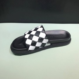 Bottega Veneta Soft Leather Woven Slippers For Men 