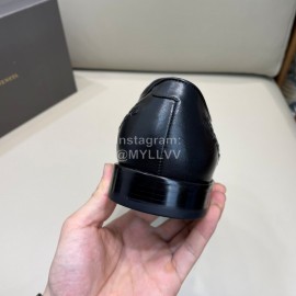 Bottega Veneta New Woven Calf Leather Lace Up Shoes For Men