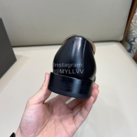 Bottega Veneta Woven Calf Leather Lace Up Shoes For Men