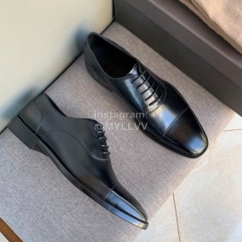 Bottega Veneta New Black Cowhide Lace Up Casual Shoes For Men 