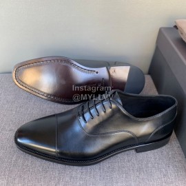 Bottega Veneta New Black Cowhide Lace Up Casual Shoes For Men 