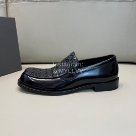 Bottega Veneta Woven Calf Leather Casual Shoes For Men