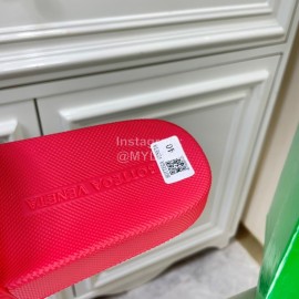 Bottega Veneta Summer Plaid Slippers For Men And Women Red