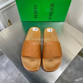 Bottega Veneta Summer Plaid Slippers For Men And Women Brown