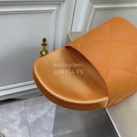 Bottega Veneta Summer Plaid Slippers For Men And Women Brown