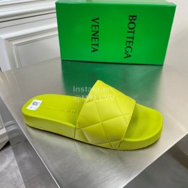 Bottega Veneta Summer Plaid Slippers For Men And Women Green
