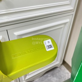 Bottega Veneta Summer Plaid Slippers For Men And Women Green