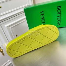 Bottega Veneta Summer Plaid Slippers For Men And Women Green