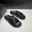 Bottega Veneta Woven Leather Embroidery Logo Cross Slippers For Men 