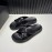 Bottega Veneta Woven Leather Embroidery Logo Cross Slippers For Men 