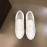 Bottega Veneta Woven Leather Casual Shoes For Men White