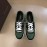 Bottega Veneta Woven Leather Casual Shoes For Men Green