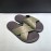 Bottega Veneta Woven Leather Cross Slippers For Men Green