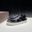 Bottega Veneta Calf Leather Casual Sneakers For Men Black