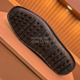 Bottega Veneta New Woven Calf Leather Casual Shoes For Men Coffee