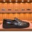 Bottega Veneta Fashion Woven Calf Leather Shoes For Men Coffee