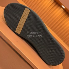 Bottega Veneta Fashion Woven Calf Leather Shoes For Men Black