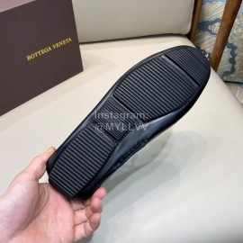 Bottega Veneta Bow Braided Cowhide Casual Shoes For Men