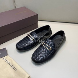Bottega Veneta Braided Cowhide Casual Shoes For Men