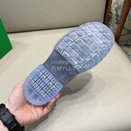 Bottega Veneta Cow Leather Thick Soled Casual Shoes For Men Green