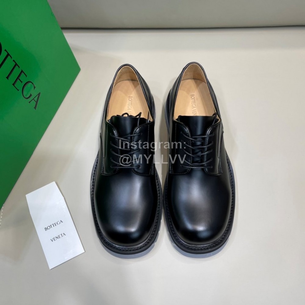 Bottega Veneta Cow Leather Thick Soled Casual Shoes For Men