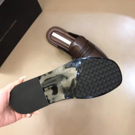 Bottega Veneta Soft Cowhide Casual Scandals For Men Coffee