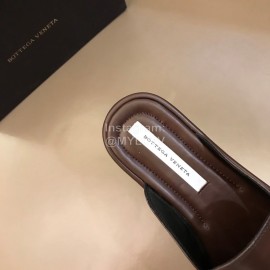 Bottega Veneta Soft Cowhide Casual Scandals For Men Coffee