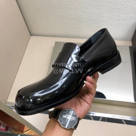 Bottega Veneta New Patent Leather Shoes For Men Black