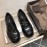 Bottega Veneta New Black Patent Leather Shoes For Men 