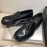 Bottega Veneta New Black Patent Leather Shoes For Men 