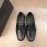 Bottega Veneta Black Leather Business Shoes For Men