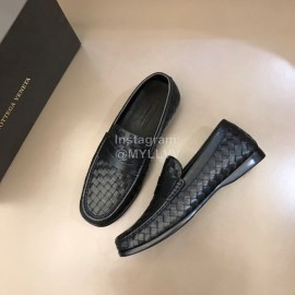 Bottega Veneta Woven Leather Business Shoes For Men