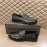 Bottega Veneta Calf Leather Business Shoes For Men Black