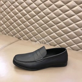 Bottega Veneta Calf Leather Business Shoes Black For Men